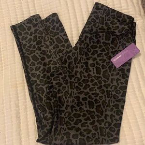 Kamo Fitness Bloom Leggings- Nine Iron Leopard L